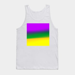 Pink green yellow abstract texture art Tank Top